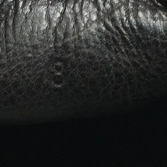 LANVIN Mens 8 Authentic Canvas Slip On Black and White Stripe Leather Interior - Picture 7 of 10